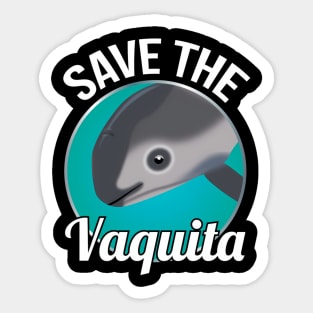 Save The Vaquita - Rare Porpoise Cochito Sticker